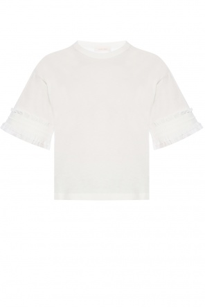 Decorative sleeves t-shirt, zdjęcie 1 Decorative sleeves t-shirt od See By Chloe